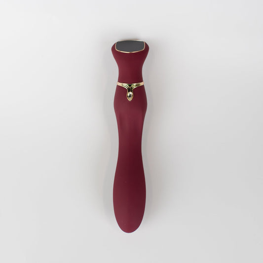 Chance Touch Screen G-Spot Vibrator in Wine - Red Garter