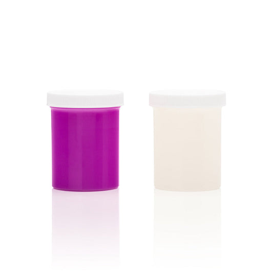 Clone-A-Willy Silicone Refill Neon Purple - Red Garter