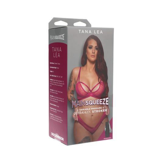 Main Squeeze - Tana Lea - ULTRASKYN Stroker - Pussy Vanilla - Red Garter