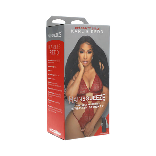 Main Squeeze - Celebrity Girls - Karlie Redd - ULTRASKYN Stroker - Pussy Caramel - Red Garter