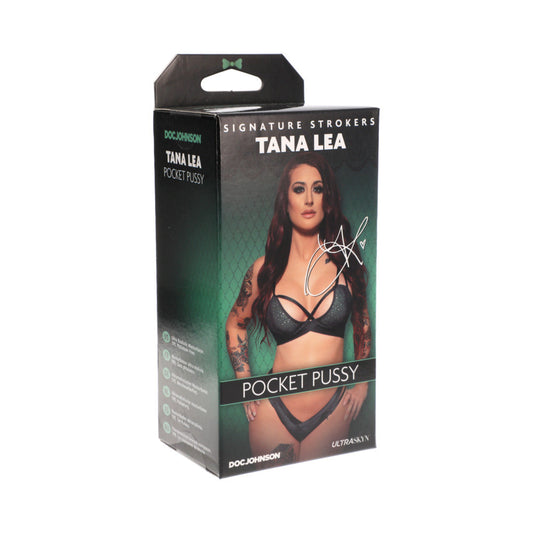 Signature Strokers - Tana Lea - ULTRASKYN Pocket Pussy Vanilla - Red Garter