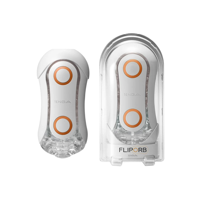 Tenga Flip Orb Orange Rush - Red Garter