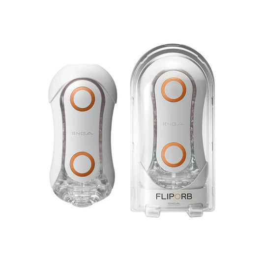 Tenga Flip Orb Orange Rush - Red Garter