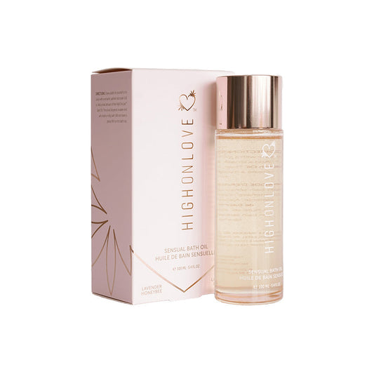 HighOnLove Bath Oil Lavendar Honeybee - Red Garter