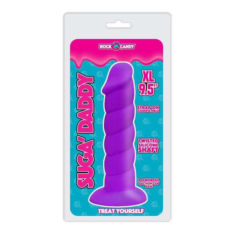 SUGA-DADDY 9.5"  PURPLE - Red Garter
