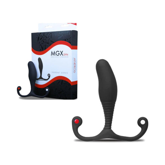 Aneros Trident Series MGX Syn Prostate Stimulator - Red Garter