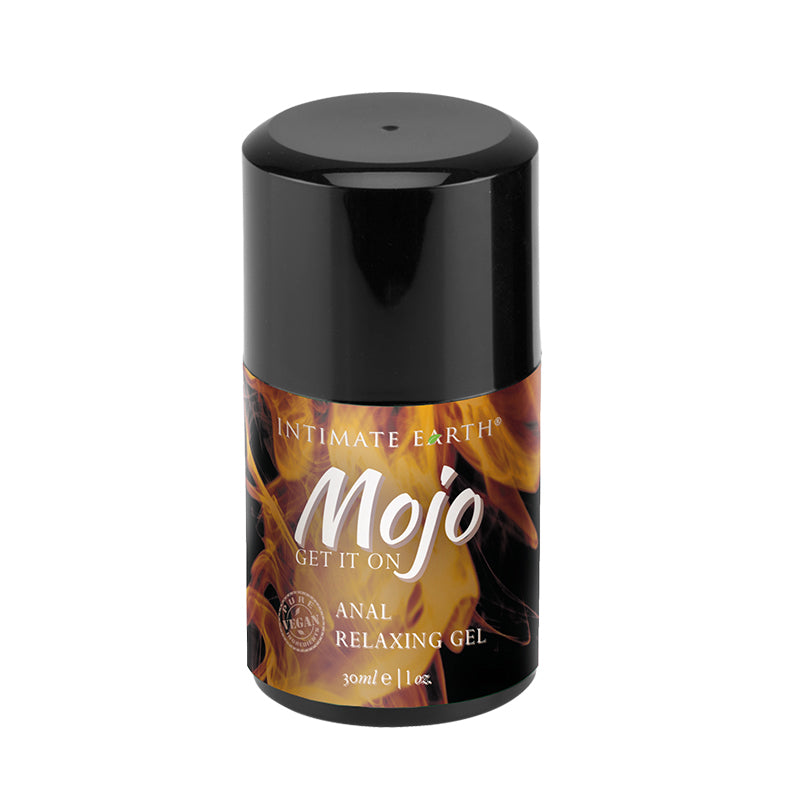 Intimate Earth Mojo Clove Oil Anal Relaxing Gel 1 oz. - Red Garter