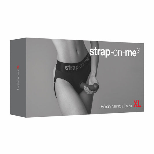 Strap-On-Me Heroine Lingerie Harness XL - Red Garter