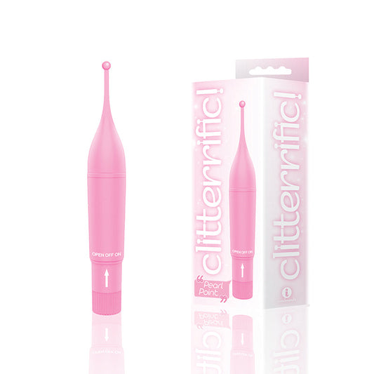 The 9''s Clitterific! Pearl Point Clitoral Stimulator