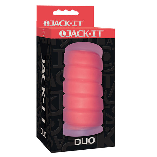 Jack-It Duo Stroker Cherry - Red Garter