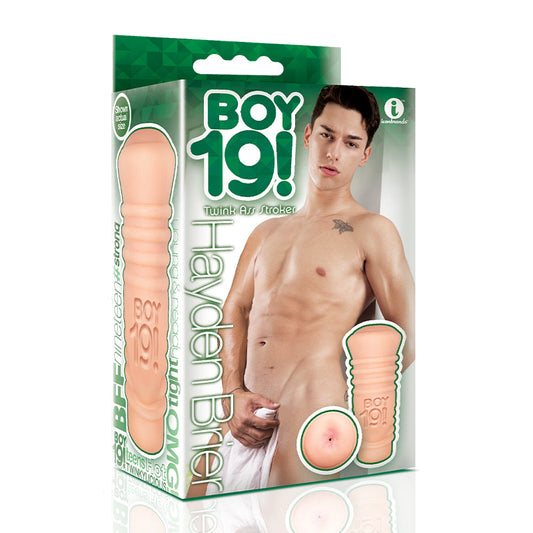 Boy 19! Teen Twink Stroker Hayden Brier - Red Garter