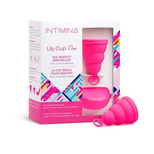 INTIMINA Lily Cup One Menstrual Cup - Red Garter