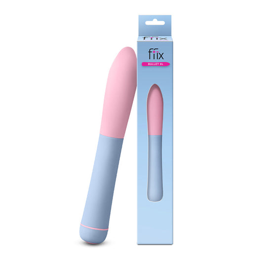 FemmeFunn FFIX Bullet XL Waterproof Slimline Vibrator Pink - Red Garter
