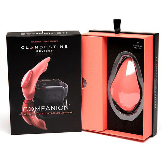The Companion Remote Control Panty Vibe - Red Garter
