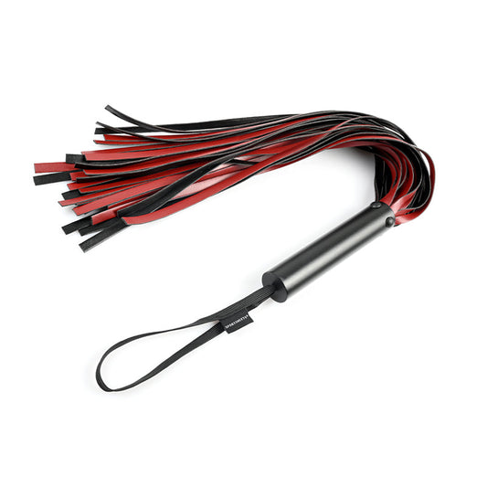 Sportsheets Saffron Flogger Red/Black - Red Garter