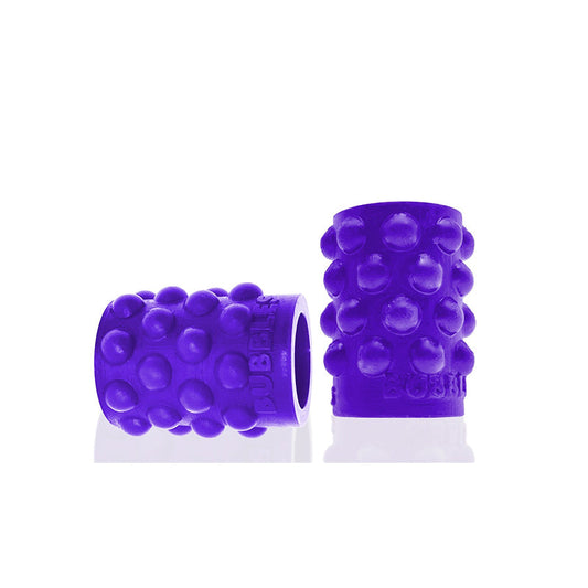 Oxballs Bubbles Nipsuckers Silicone Eggplant - Red Garter