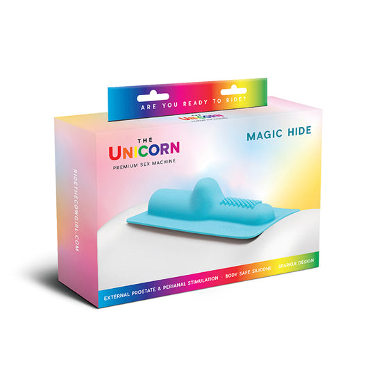 The Unicorn Magic Hide Non-Penetrative Silicone Attachment - Red Garter