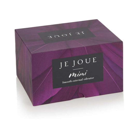 Je Joue Mimi Clitoral Vibrator Black - Red Garter