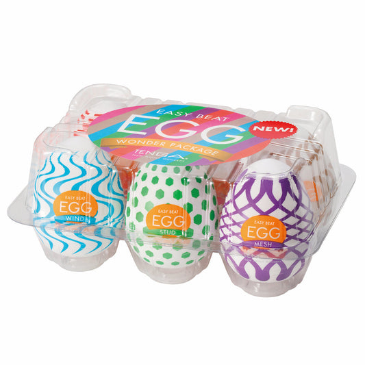 Tenga Egg Variety Pack Wonder 6 pcs - Red Garter