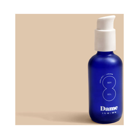 Dame Sex Oil Massage Oil 2 oz. - Red Garter