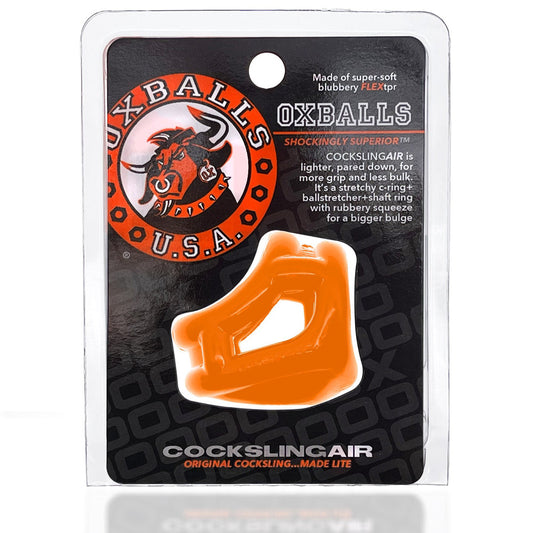 Oxballs Cocksling Air Orange - Red Garter