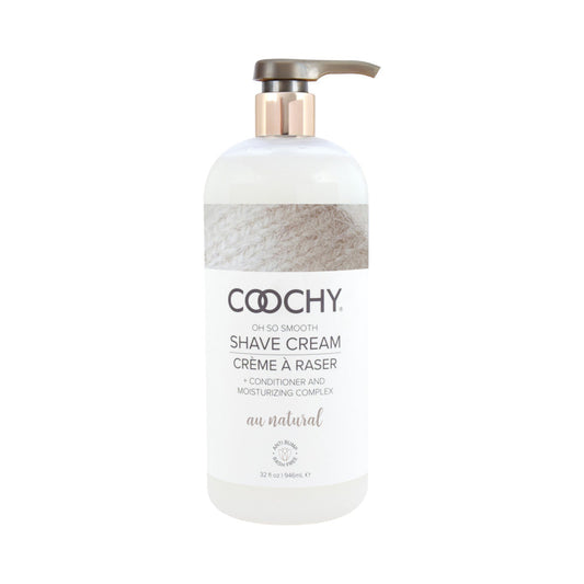 Coochy Shave Cream Au Natural 32 oz. - Red Garter