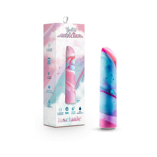 Limited Addiction Fascinate Power Vibe Rechargeable Bullet Peach - Red Garter