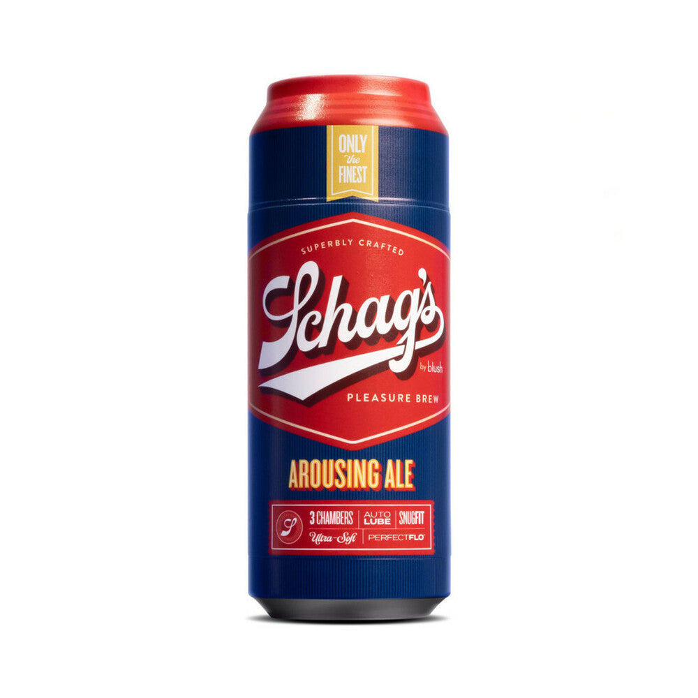 Schag''s Arousing Ale Self-Lubricating Stroker Frosted - Red Garter
