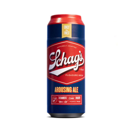 Schag''s Arousing Ale Self-Lubricating Stroker Frosted - Red Garter
