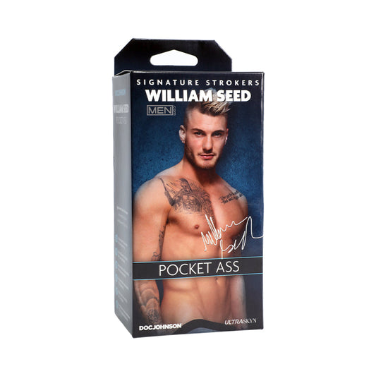 Signature Strokers William Seed ULTRASKYN Pocket Ass - Red Garter