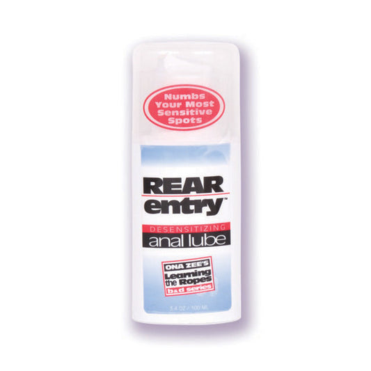 Ona Zees Rear Entry Desensitizing Anal Lube 1.7oz. - Red Garter