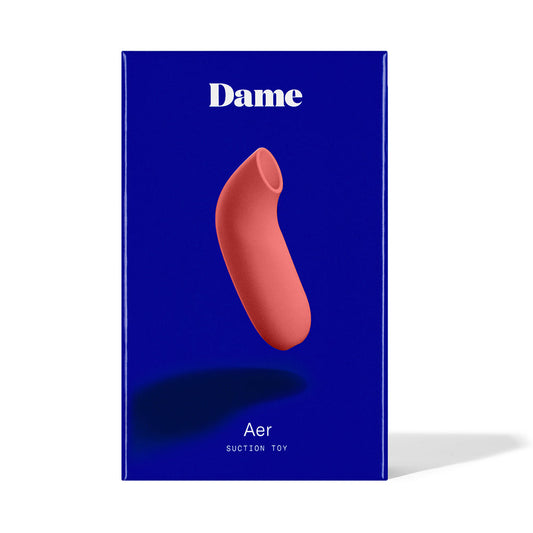 Dame Aer Suction Toy Papaya - Red Garter