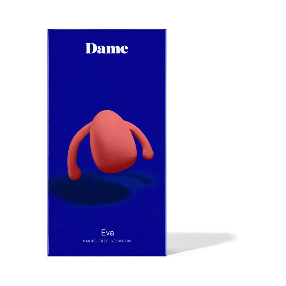 Dame Eva Couples Vibrator Papaya - Red Garter