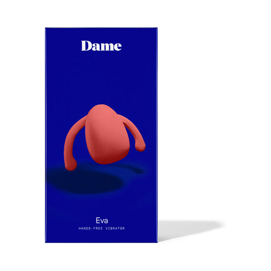 Dame Eva Couples Vibrator Papaya - Red Garter