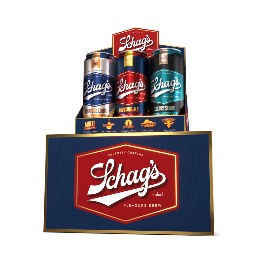 Schag''s 12-Pack Merchandising Kit Assorted - Red Garter