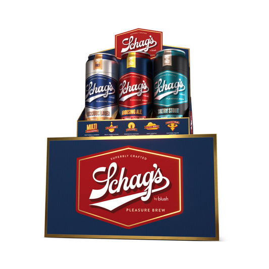 Schag''s 12-Pack Merchandising Kit Assorted - Red Garter