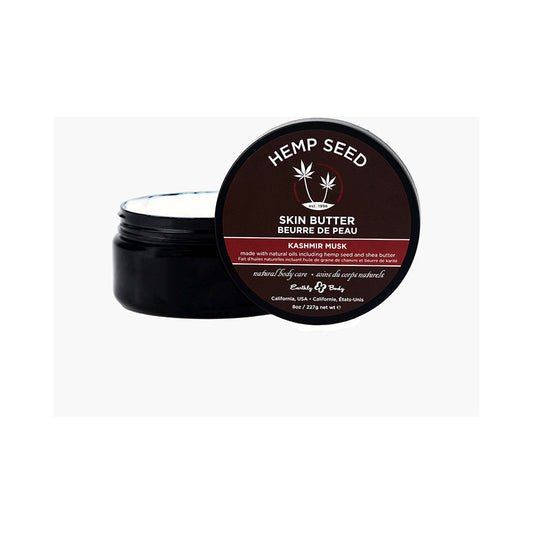 Earthly Body Hemp Seed Skin Butter Kashmir Musk 8 oz. - Red Garter
