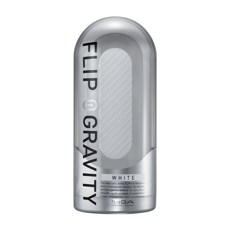 Tenga Flip Zero Gravity Stroker White - Red Garter