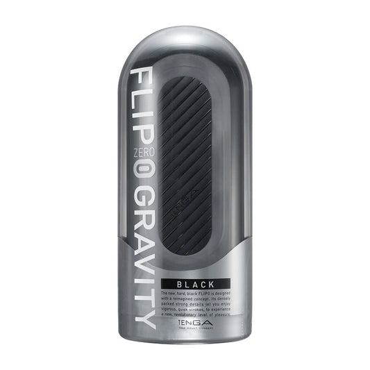 Tenga Flip Zero Gravity Stroker Black - Red Garter