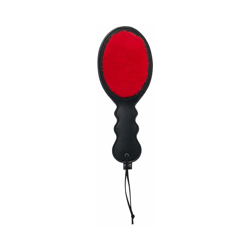 Sportsheets Sex & Mischief Amor Paddle Dual-Sided Red - Red Garter