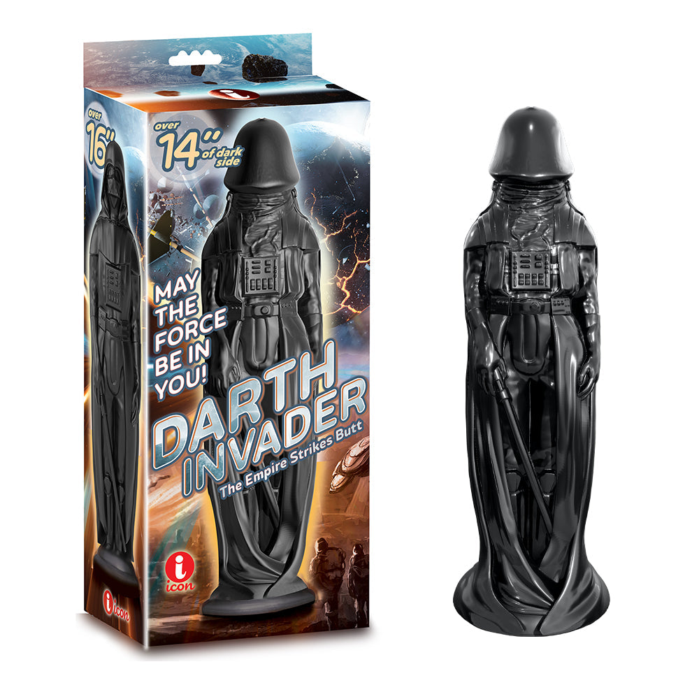 Icon Massive Darth Invader Dildo - Red Garter