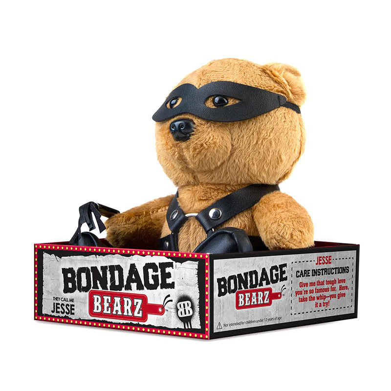 Bondage Bearz Freddie Flogger - Red Garter