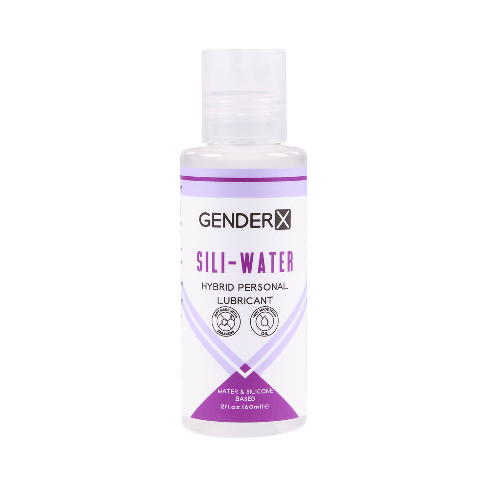Gender X Sili-Water Hybrid Personal Lubricant 2 oz. - Red Garter