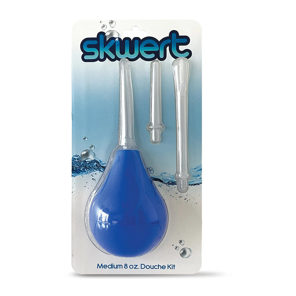 Skwert Medium 8 oz. Douche Kit - Red Garter