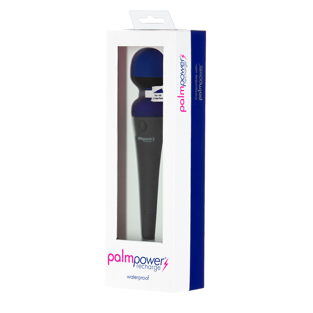Palmpower Massager USB Rechargeable Blue - Red Garter