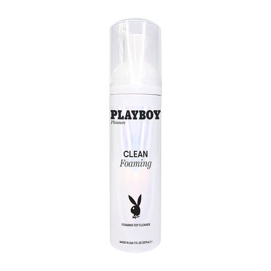 Playboy Clean Foaming Toy Cleaner 7 oz. - Red Garter