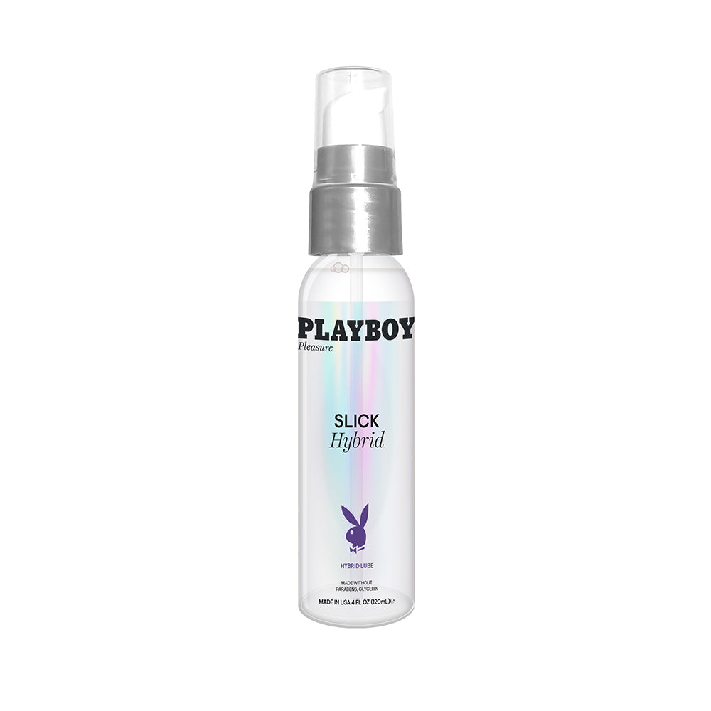 Playboy Slick Hybrid Lubricant 4 oz. - Red Garter