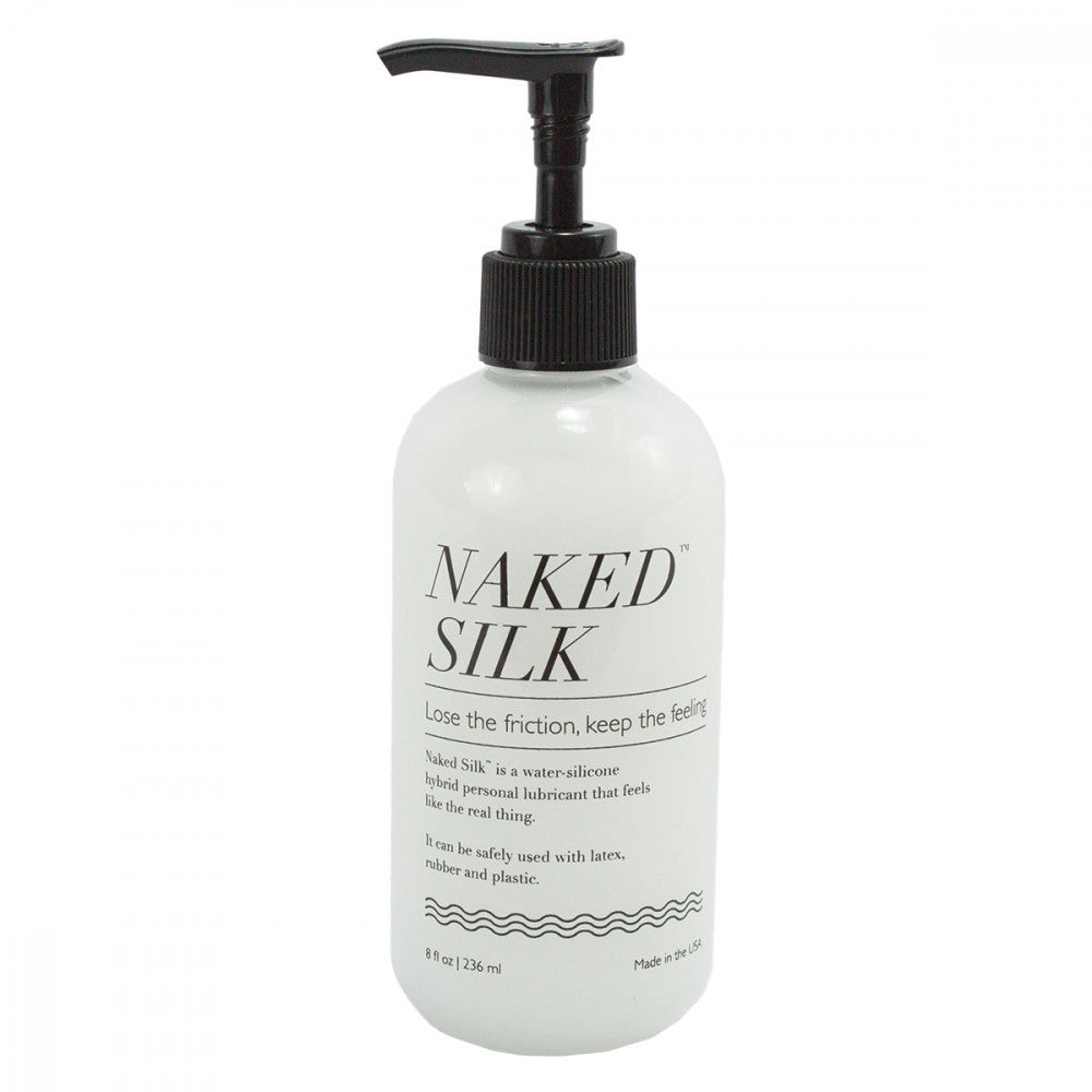 Naked Silk Hybrid Lubricant 8.7 oz. - Red Garter