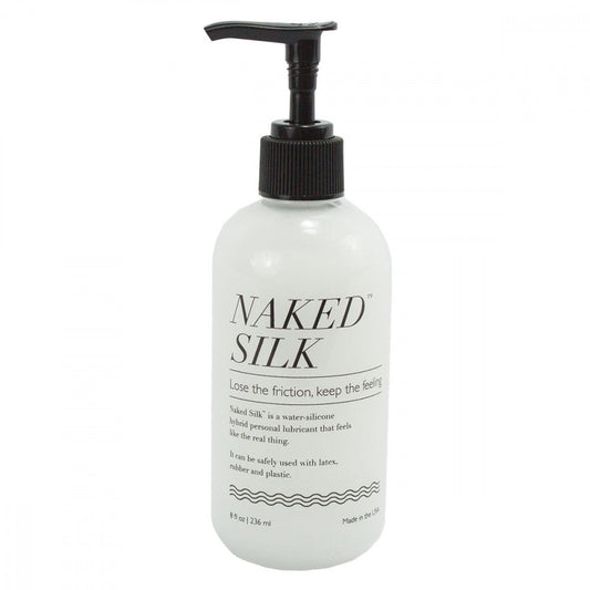 Naked Silk Hybrid Lubricant 8.7 oz. - Red Garter