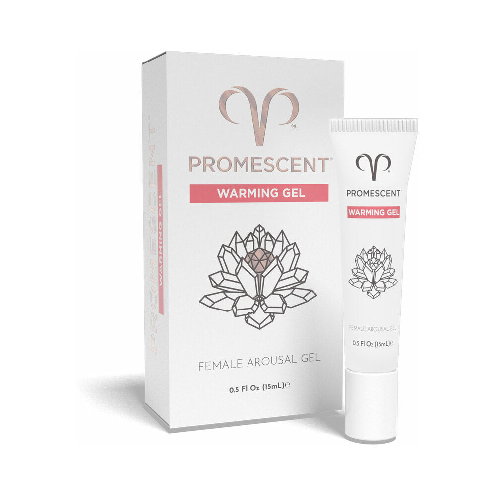 Promescent Female Arousal Warming Gel 0.5 oz. - Red Garter